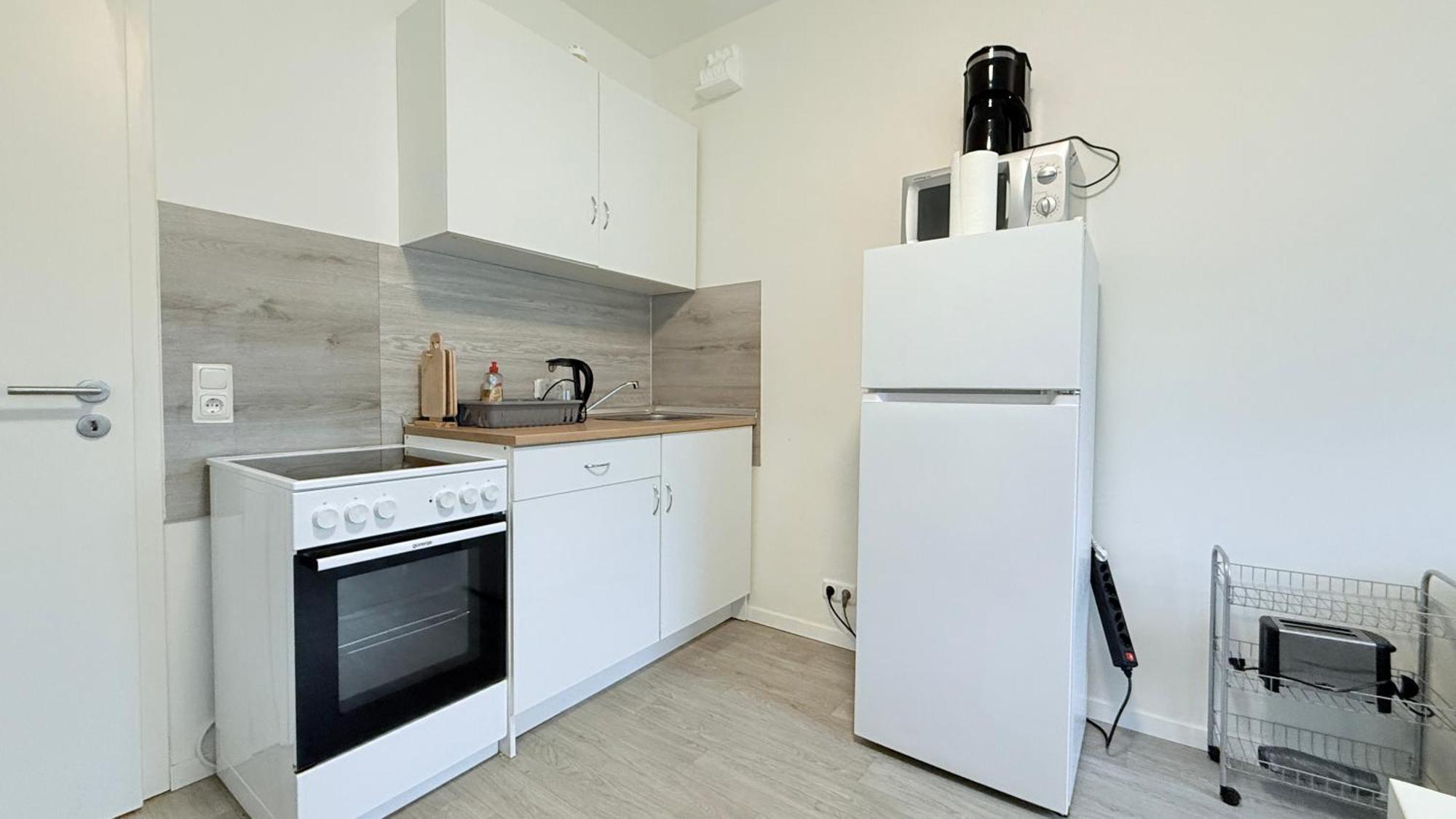 Studio-apartments Fuer Monteure & Businessgaeste Zentral In